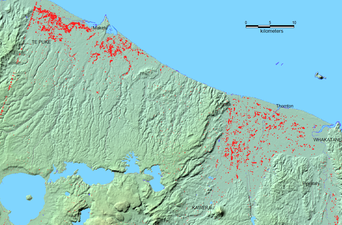  images of a SAR Flood Map