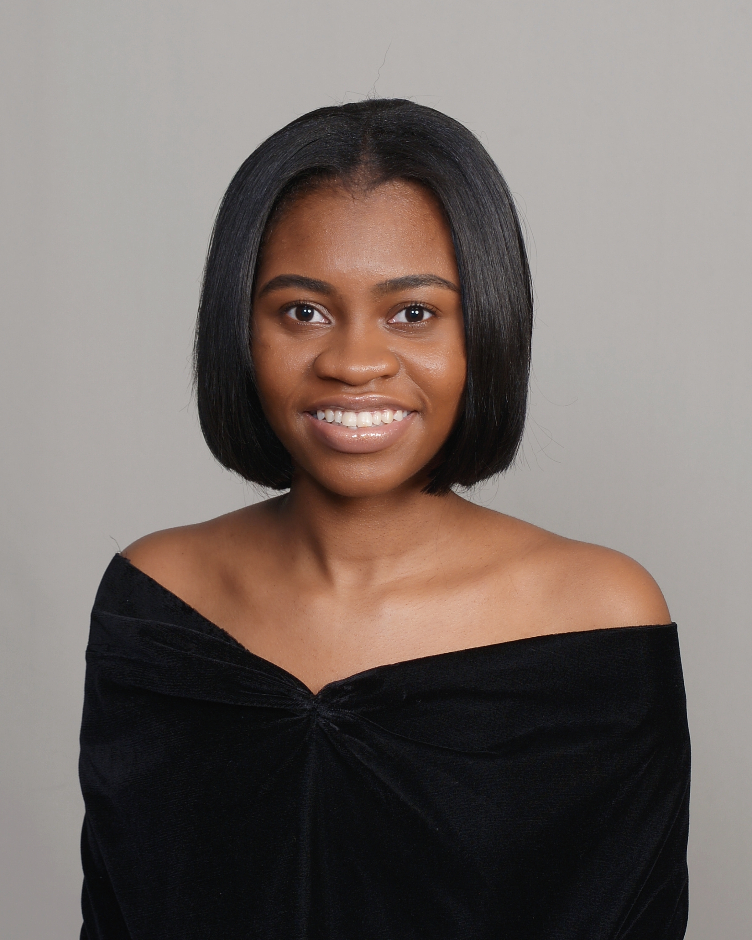 College senior portrait of woman