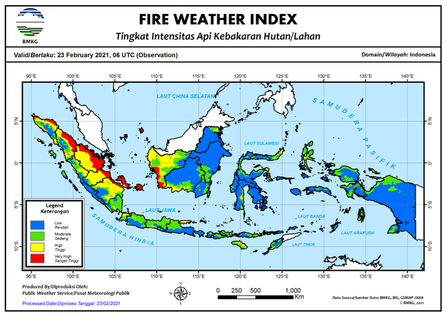 Meteorological map