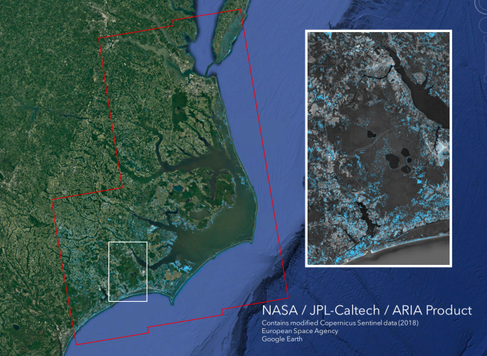 ARIA extent flood image