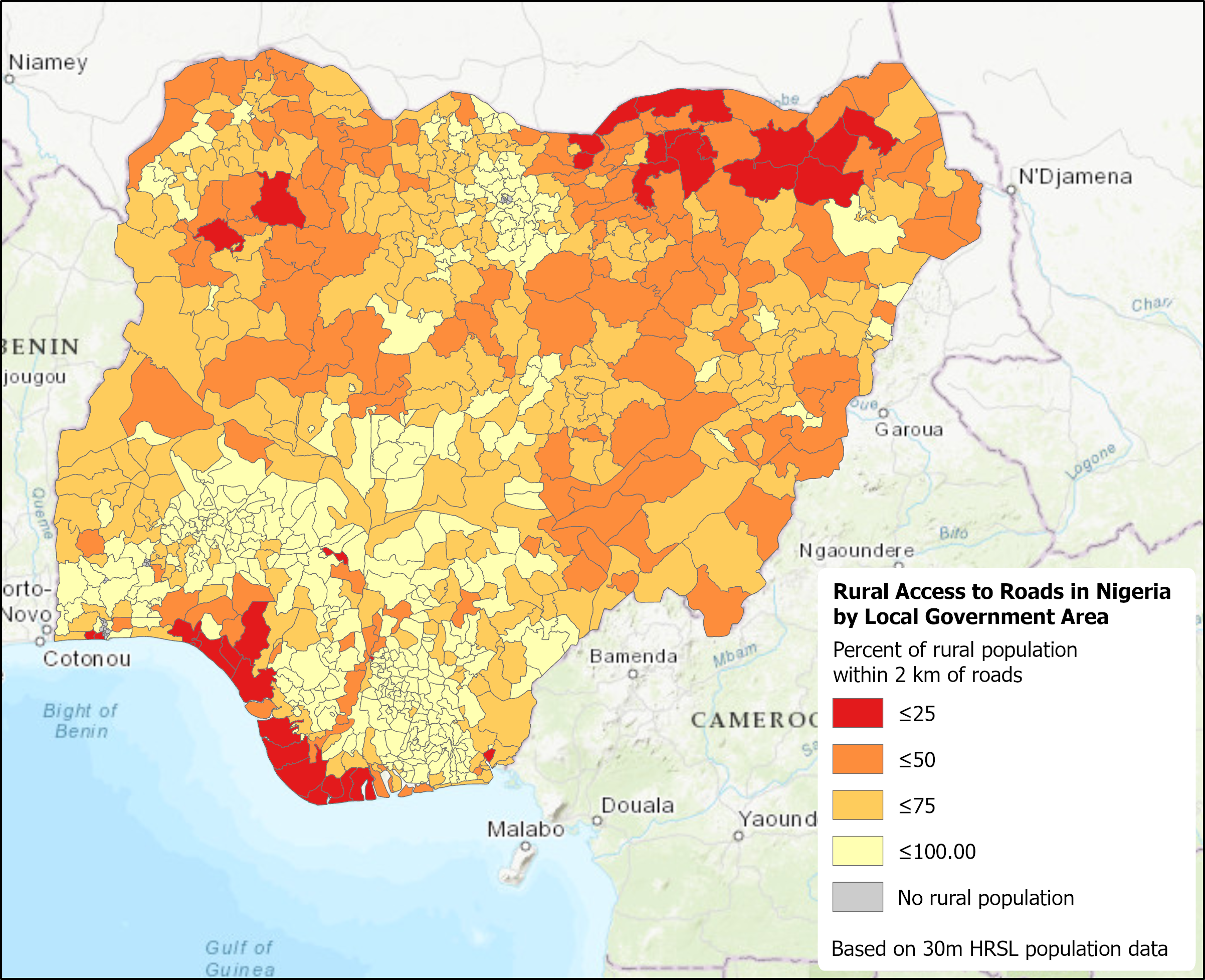 Map of Nigeria