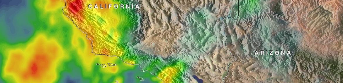 Image of GPM IMERG rainfall accumulation 