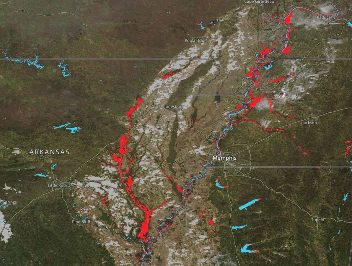 MODIS image