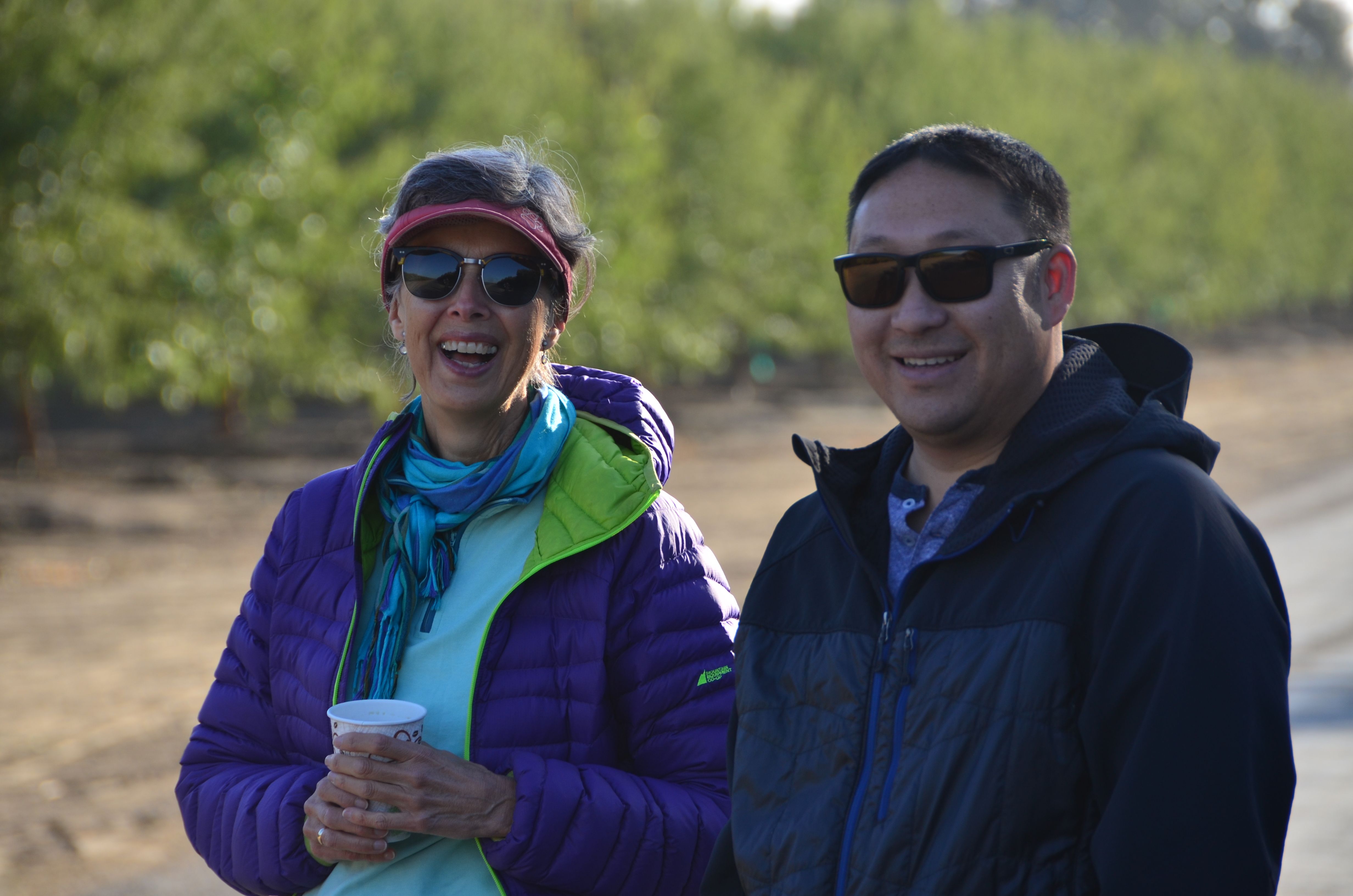 Rosemary Knight with Aaron Fukuda