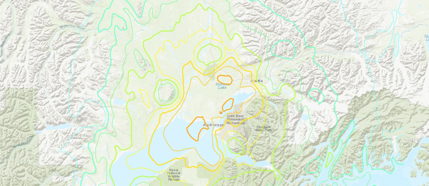 Map of Alaska