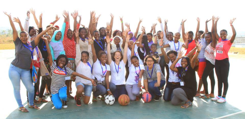 Girls at the 2018 WiSci camp. Credit: RCMRD