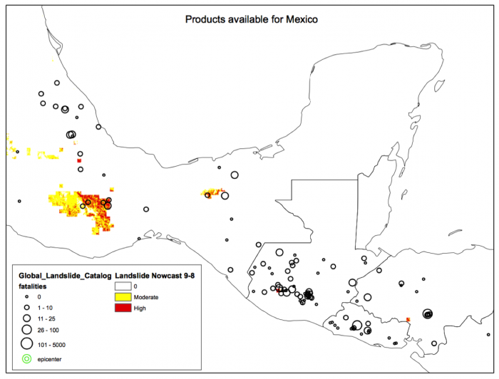 Image of The global Landslide Hazard Assessment for Situational Awareness (LHASA)