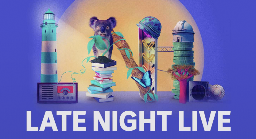 Late Night Live banner