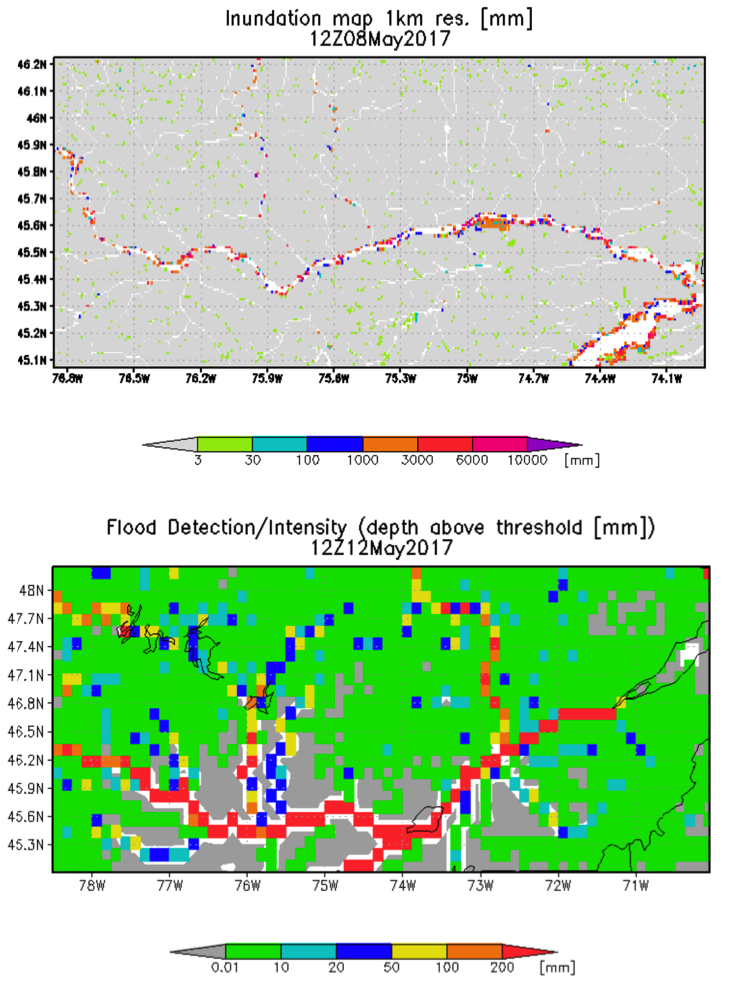 Images of two graphs 