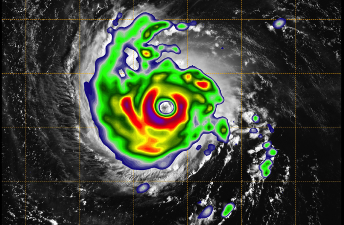 Temporal Experiment for Storms and Tropical Systems Demonstration image of Hurricane Florence