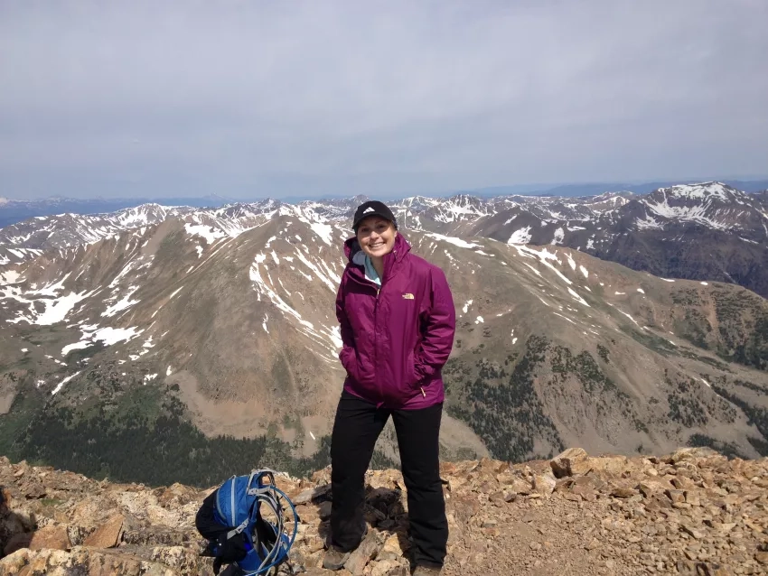 Photo of science outreach coordinator Andrea Portier 