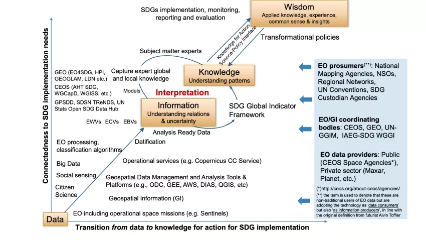 Graphic showing decision flow