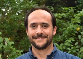 close up portrait of smiling man