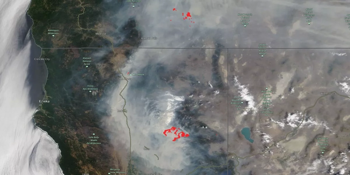 Analyzing The Smoke From California’s Dixie Fire 