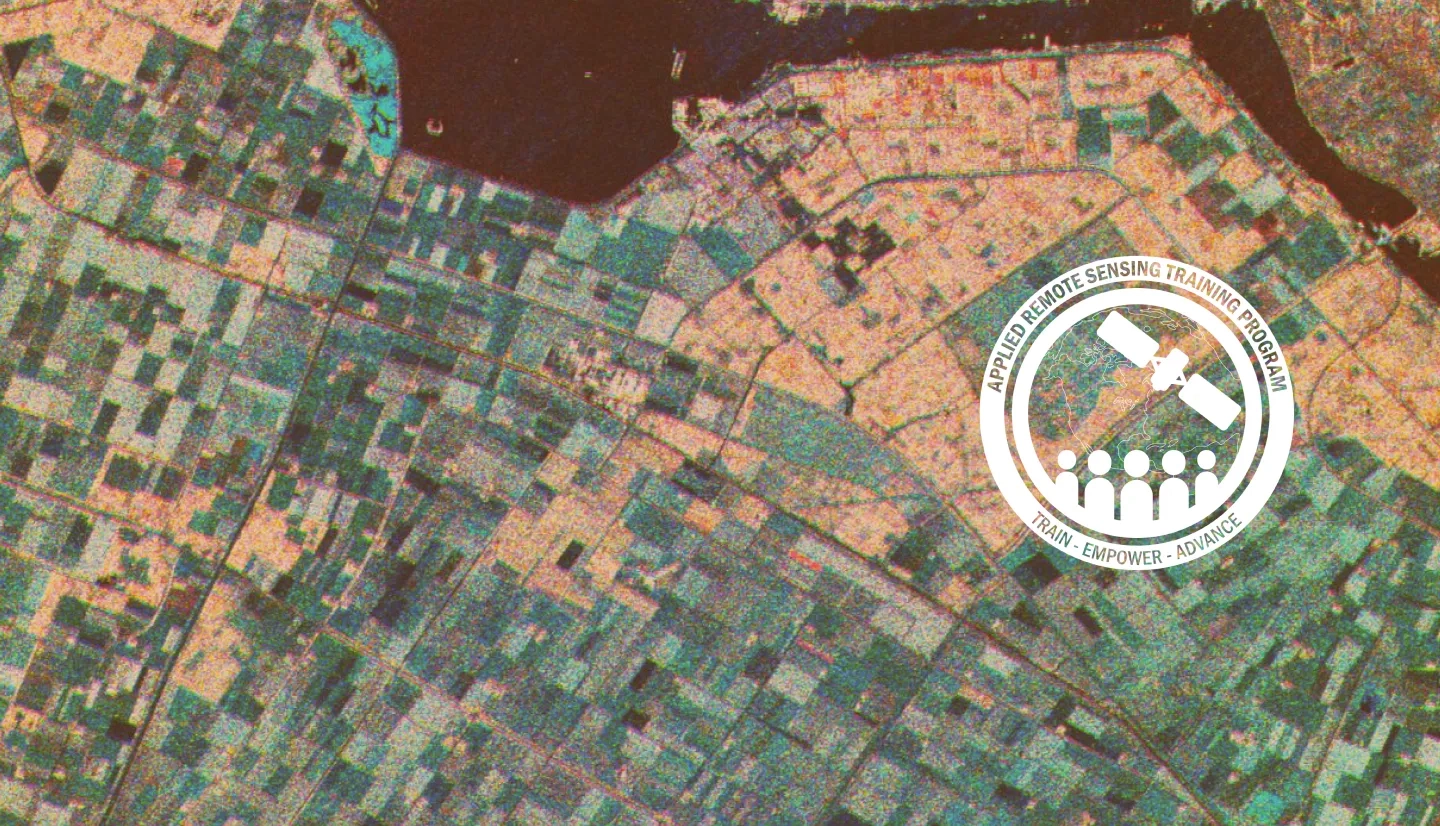 ARSET agriculture webpage header