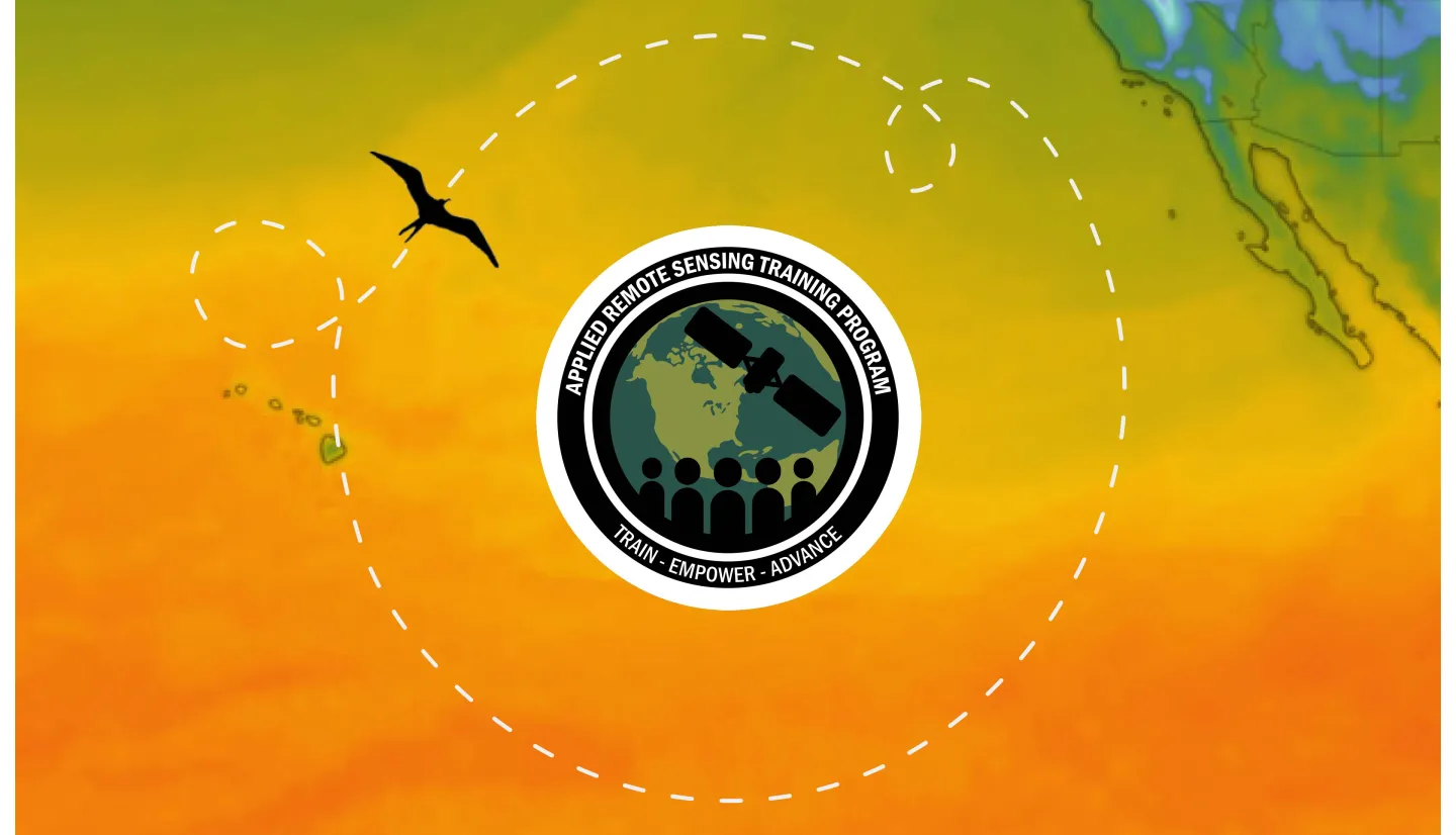 Header Image for ARSET Introduction to the Integration of Animal Tracking and Remote Sensing