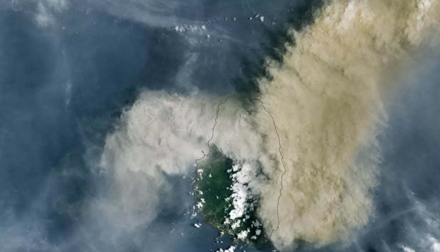 Eruption At La Soufrière | NASA Applied Sciences