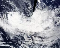 Terra MODIS Image of Cyclone Harold from April 10, 2020