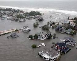 Superstorm Sandy flooding in New Jersey