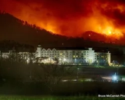 Tennessee wildfire