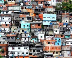 Favela in Rio de Janeiro, Brazil