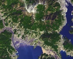 ASTER image of 2011 Japan Tsunami