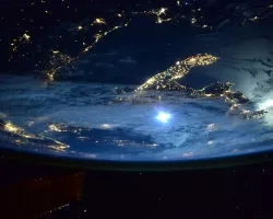 ISS image of Earth