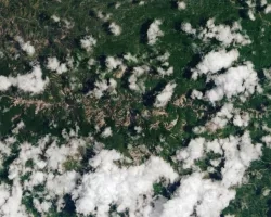 Landsat OLI imagery of landslides in Haiti