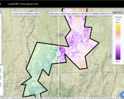 LandCART map image